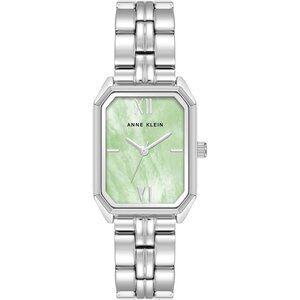 Women's Mint Green Stainless Steel Water Resistant Bracelet Adjustable Watch